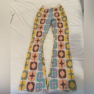 Zara crochet Colorful Patterned Bottoms